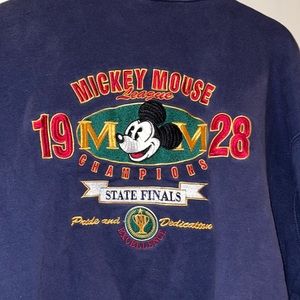 Vintage Mickey Varsity Sweater Jacket, large